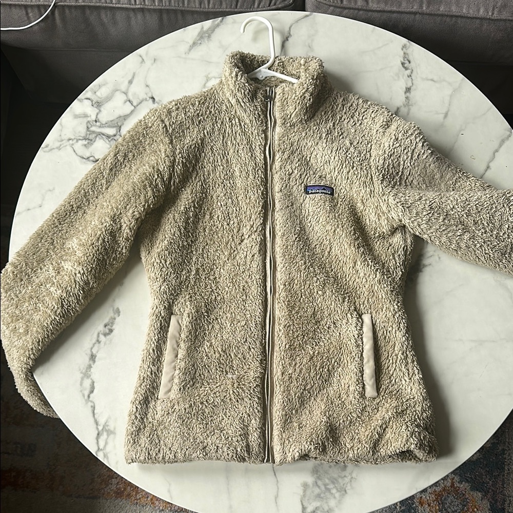 Patagonia Kids Fleece Jacket - Cream